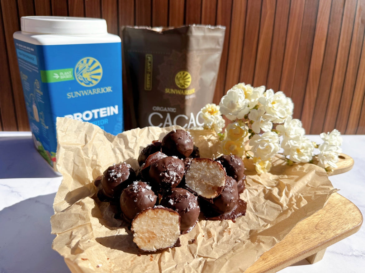 Vegan Cacao Coconut Bonbons