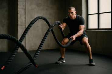HIIT Battle Ropes Workout