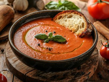 Roasted Red Pepper Tomato Soup