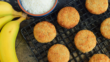 Banana Bread Protein Cookies