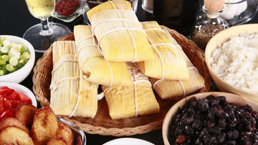 Smokey Fiesta Black Bean Tamales