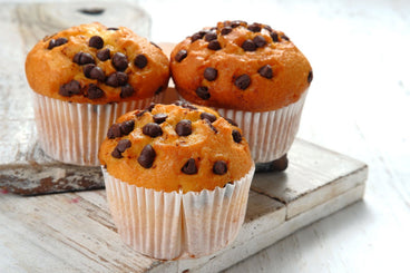 Easy Chocolate Chip Protein Muffins