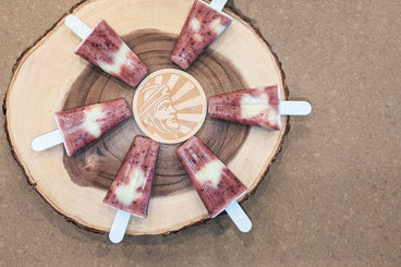 Vegan Coconut Berry Popsicle