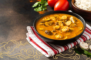 Coconut Mushroom Curry