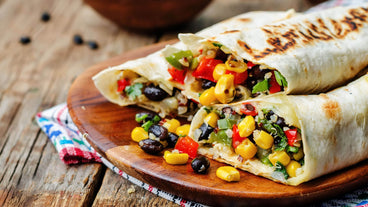 Vegan Monster Burger Burrito Recipe