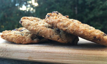 Pumpkin Spice Oatmeal Cherry Cookies