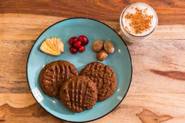 Pumpkin Orange Gingersnap Cookies