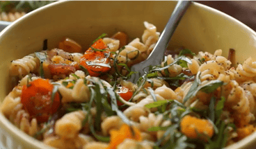 Vegan Roasted Vegetable Pasta | Jason Wrobel