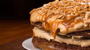 Vegan Snickers Pie