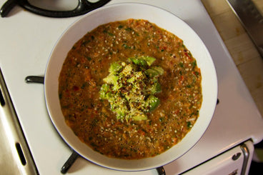 Spicy Red Pepper Gazpacho | Raw Food Recipe