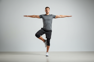 stork stance exercise