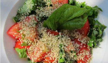 Sicilian Tomato & Basil Salad a la Hemp