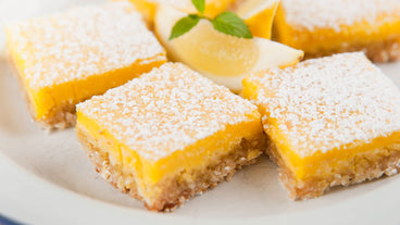 THE BEST Vegan Lemon Squares Recipe EVER
