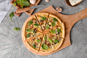 Vegan Mushroom Pizza