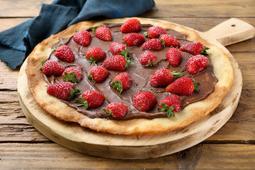 Vegan Nutella Dessert Pizza