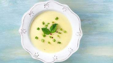 Super Cheesy Vegan Potato Soup