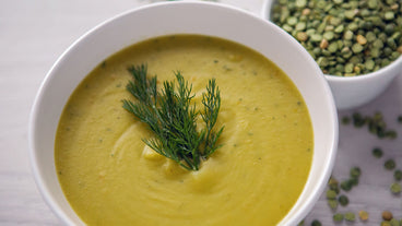 Smoky Vegan Split Pea Soup