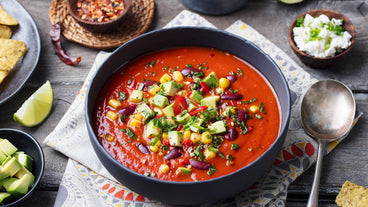 Easy Vegan Tortilla Soup