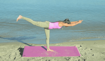 Warrior 3 Yoga Pose