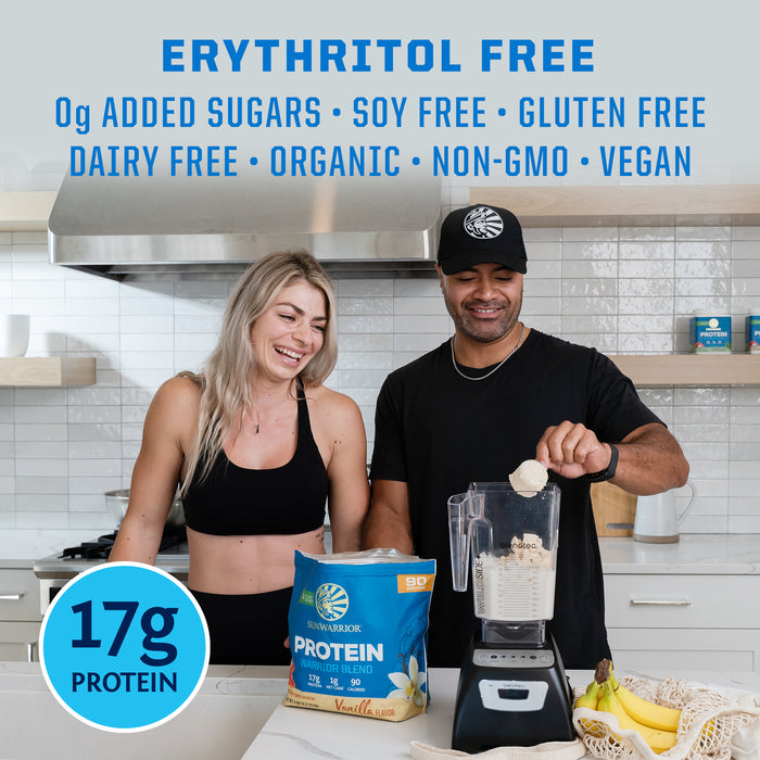 Warrior Blend Organic 90 Servings BUNDLE Bundle Sunwarrior