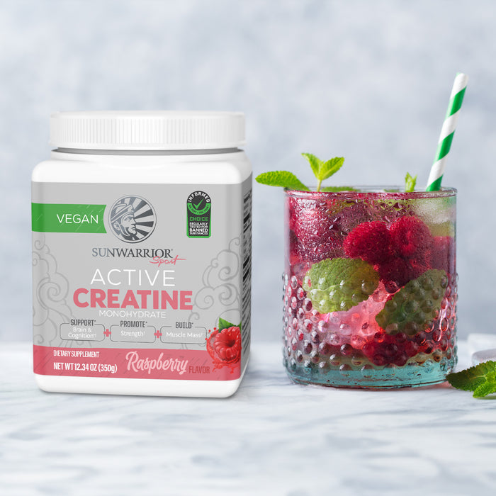 Active Creatine 350g Raspberry Smoothie