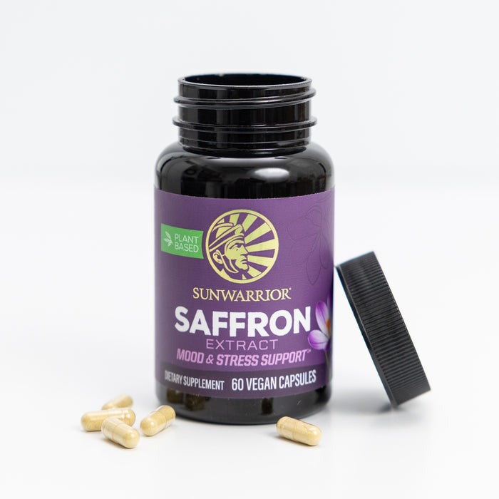 Saffron Extract Capsules Superfood Supplements Sunwarrior