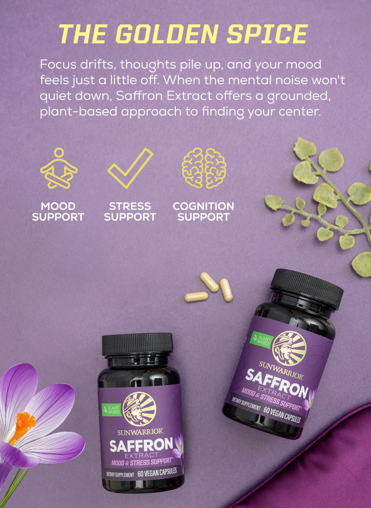 Saffron Extract Capsules - Life style banner image mobile