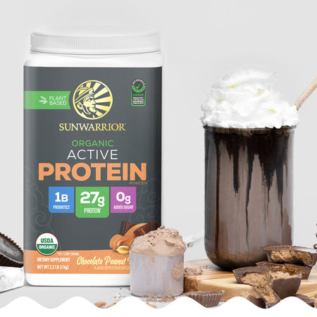 Active Protein - Chocolate Peanut Butter Plant-based Protein Sunwarrior