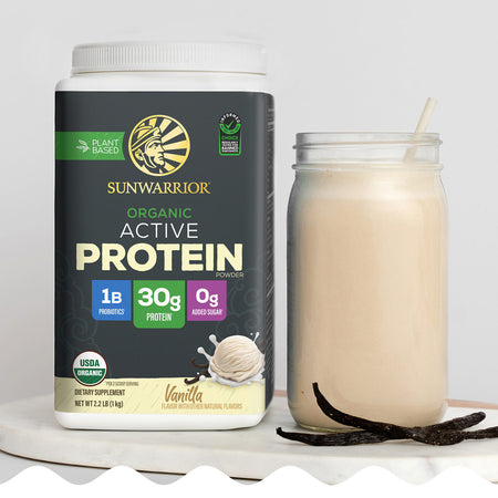 Active Protein - Vanilla Plant-based Protein Sunwarrior
