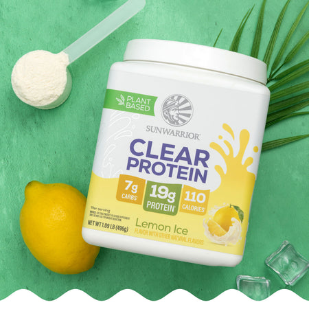 Clear Protein Lemon Ice Plant-based Protein Sunwarrior