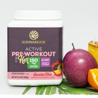 Active Pre-Workout for HER - Hawaiian Vibes Vitamins & Supplements Sunwarrior