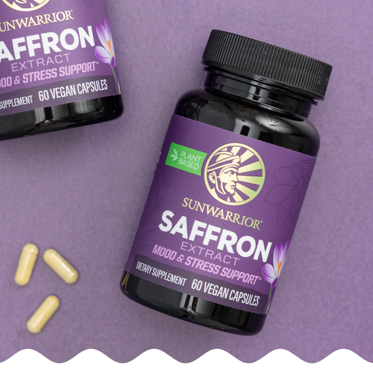 Saffron Extract Capsules Superfood Supplements Sunwarrior