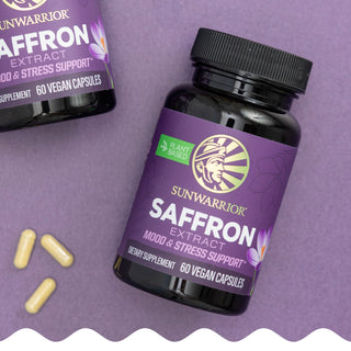 Saffron Extract Capsules Superfood Supplements Sunwarrior