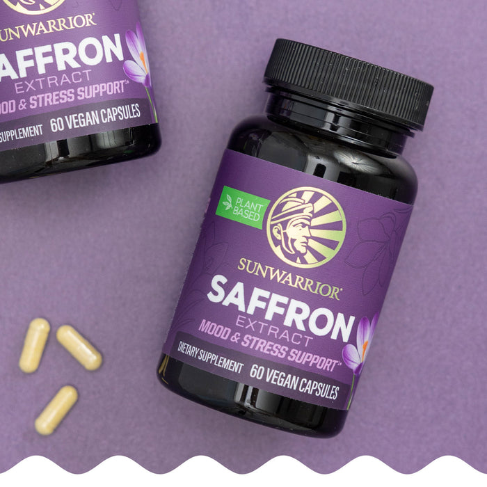 Saffron Extract Capsules Superfood Supplements Sunwarrior