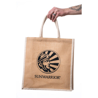 Jute Tote Bag Sunwarrior