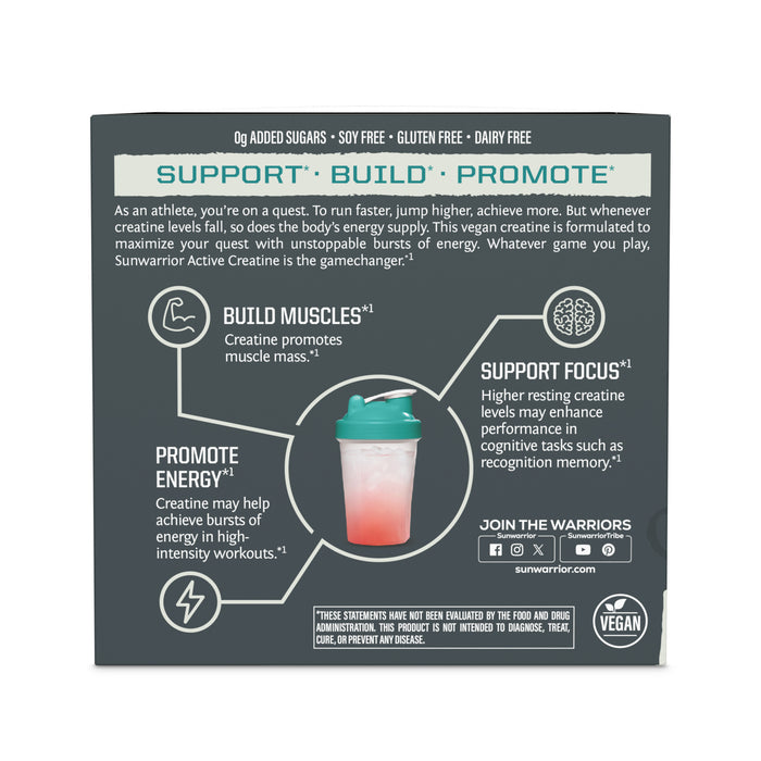 Active Creatine 30 Sticks Vitamins & Supplements Sunwarrior