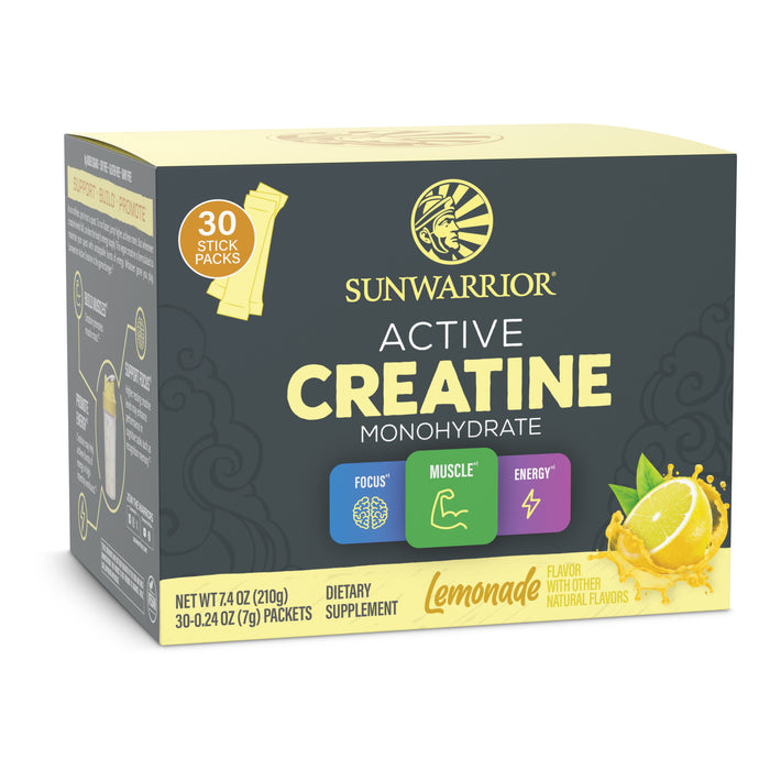 Active Creatine 30 Sticks Vitamins & Supplements Sunwarrior