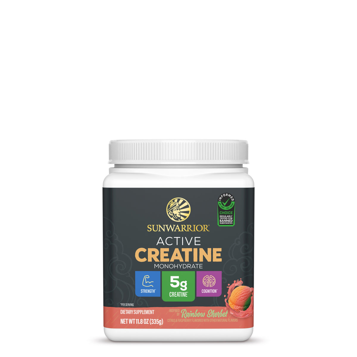 Active Creatine Rainbow Sherbet Vitamins & Supplements Sunwarrior