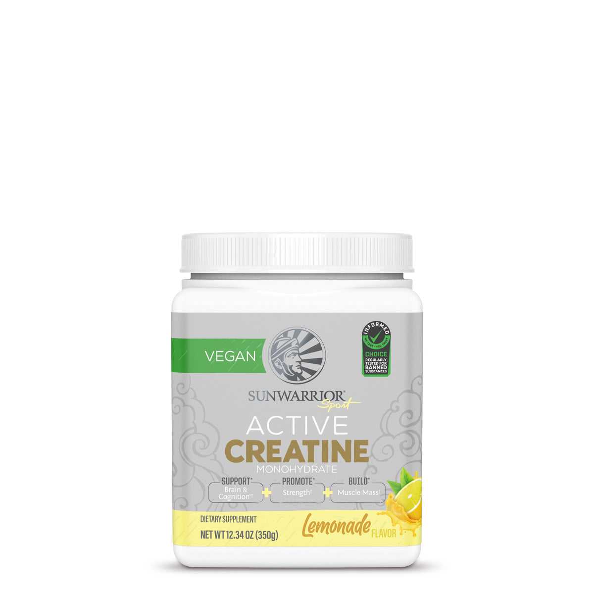 ActiveCreatine 350g Lemonade Front