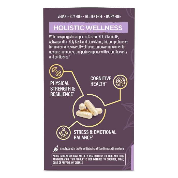 Active Creatine HCL Capsules For Her 40+ Vitamins & Supplements Sunwarrior