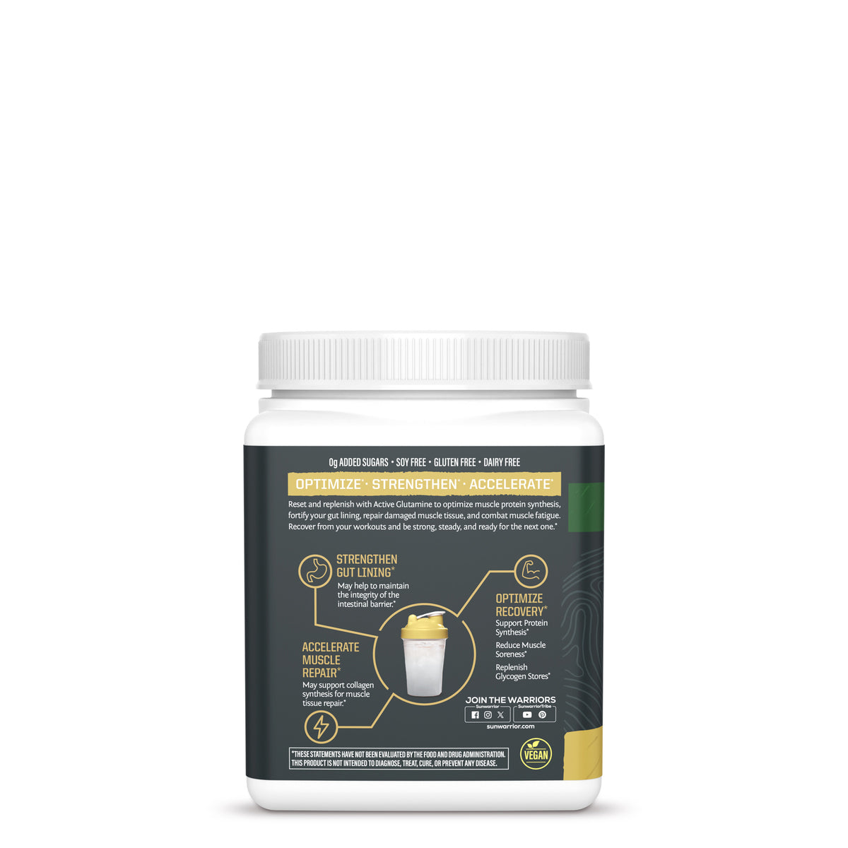 Active Glutamine Vitamins & Supplements Sunwarrior