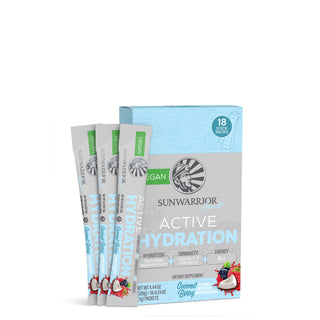 Active Hydration 18 Sticks Vitamins & Supplements Sunwarrior 18 Servings