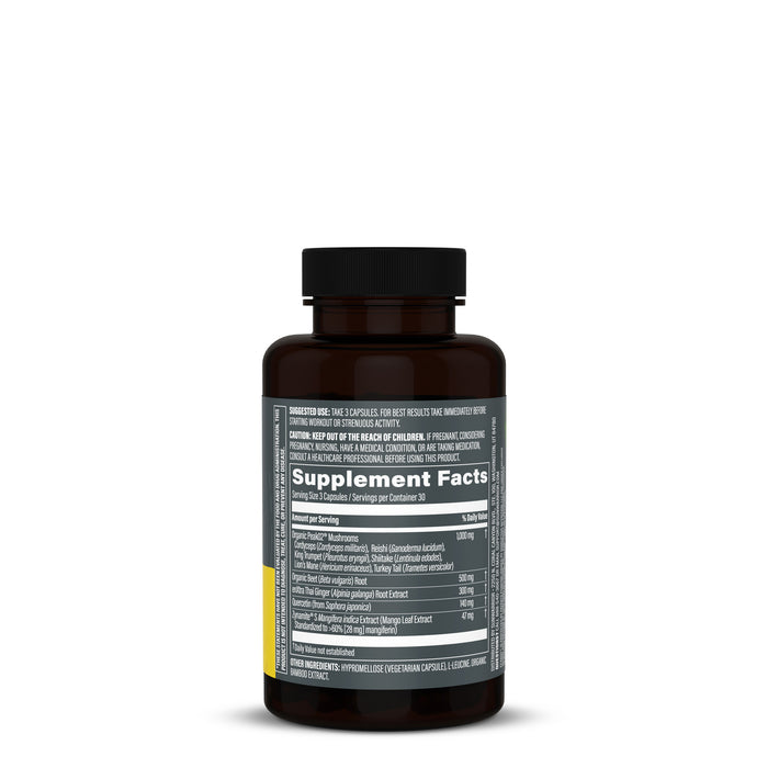 Supplement Facts for Active Performance Energy + Stamina