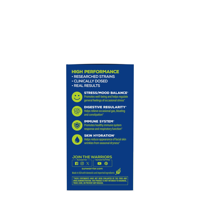 Active Ultra Probiotic Capsules Vitamins & Supplements Sunwarrior