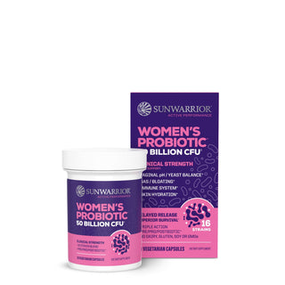 Active Women's Probiotic Capsules Vitamins & Supplements Sunwarrior