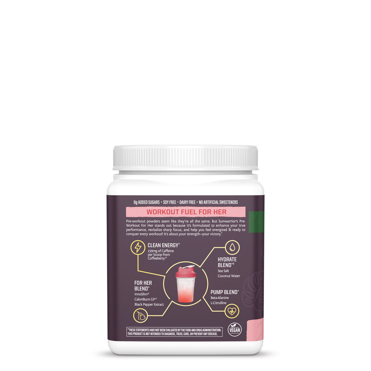 Active Pre-Workout for HER Vitamins & Supplements Sunwarrior