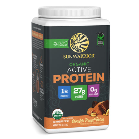 Active Protein - Chocolate Peanut Butter Plant-based Protein Sunwarrior 20 Servings