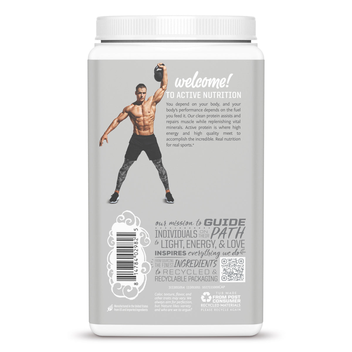Active Protein 1kg Choc Back