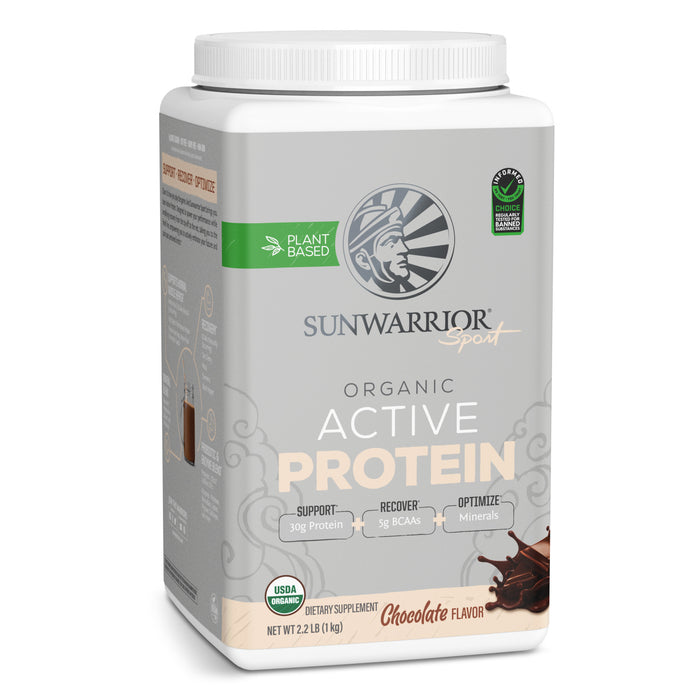 Active Protein 1kg Choc ThreeQuarte