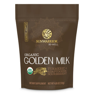 Be•Well Organic Golden Milk Superfood Supplements Sunwarrior